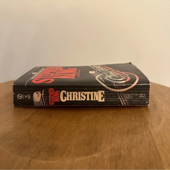 SOLD Christine Book Stephen King 1983 Signet Paperback First Printing Thriller - Picture 2 of 14